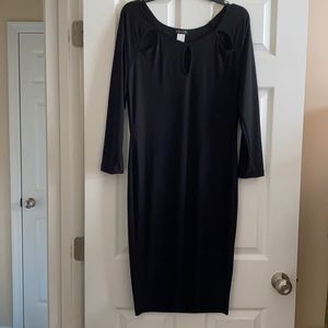 Venus size large black dress